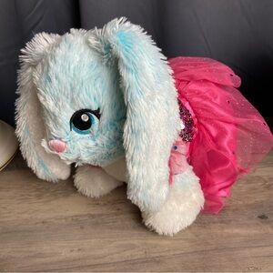 The image shows a‎ Build-A-Bear Merry Mint Bunny,